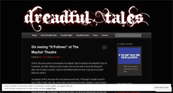 Desktop Screenshot of dreadfultales.com